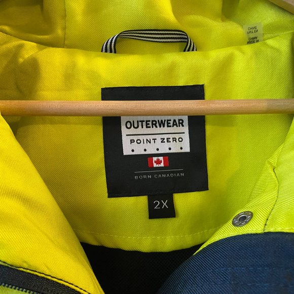 Point Zero Spring Jacket SZ 2X - Picture 2 of 9